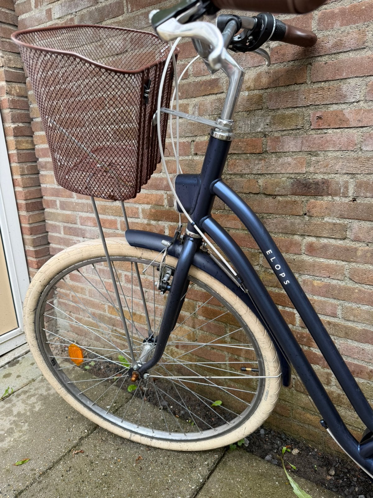 Elops 500 stadsfiets – 28 inch – 6 versnellingen, Fietsen en Brommers, Fietsen | Dames | Sportfietsen en Toerfietsen, Zo goed als nieuw