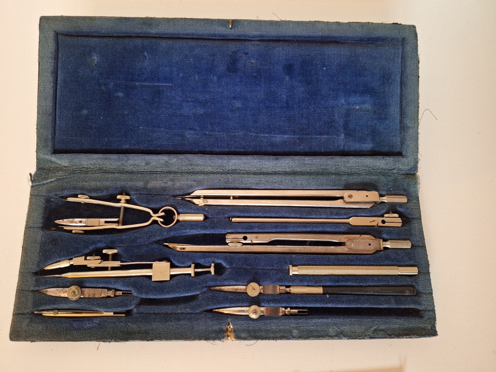 Antieke Tekenset in Originele Doos, Antiek en Kunst, Ophalen of Verzenden