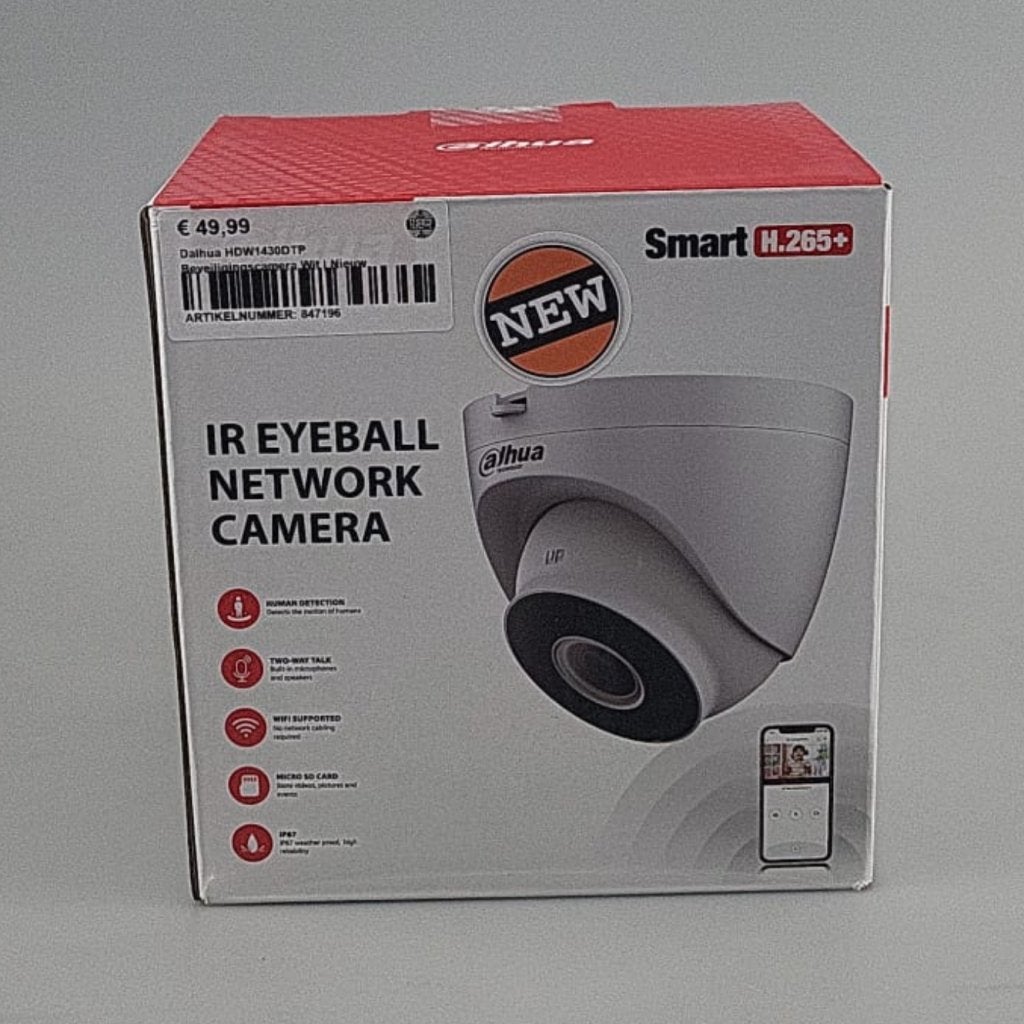 Dalhua HDW1430DTP Beveiligingscamera Wit | Nieuw, Flex Ltd., Nieuw, https://flex.com/contact-us, Nobelstraat 10, 5807 GA Oostrum LB, Limburg, Nederland