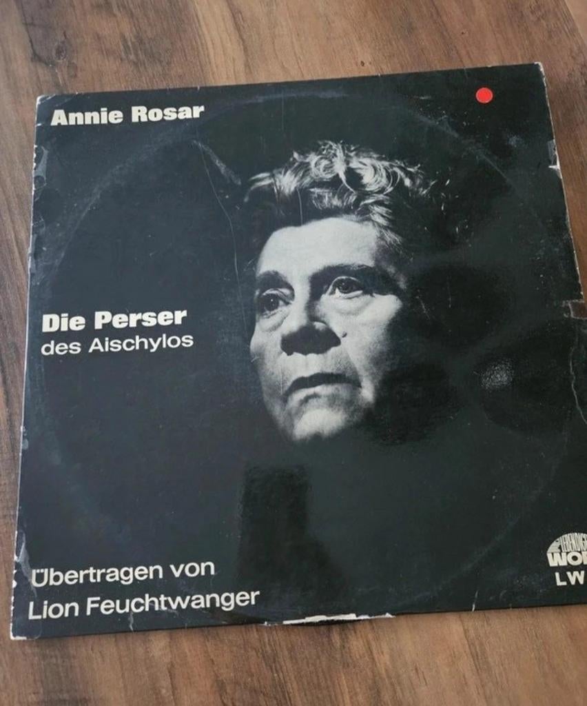 Annie Rosar - Die Perser des Aischylos LP (1962), Ophalen of Verzenden, 1960 - 1969, Gebruikt, 12 inch