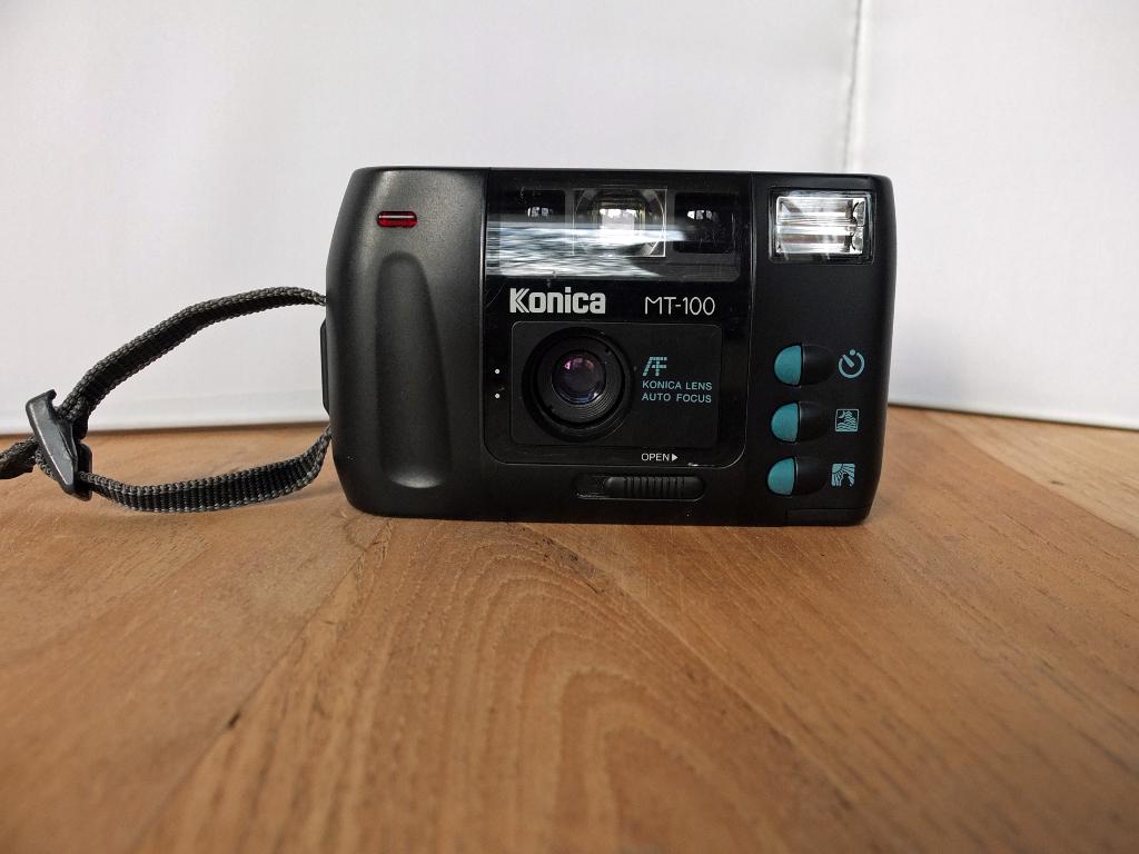 ✅ 📸 Konica MT-100 ( Yashica AF - mini ) , GETEST, Ophalen, Gebruikt, Compact, Konica