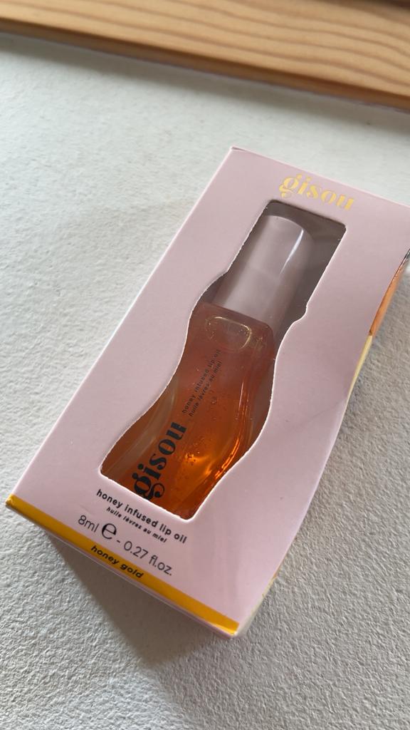 Lip oil, Lippen, Verzenden, Geel, Zo goed als nieuw
