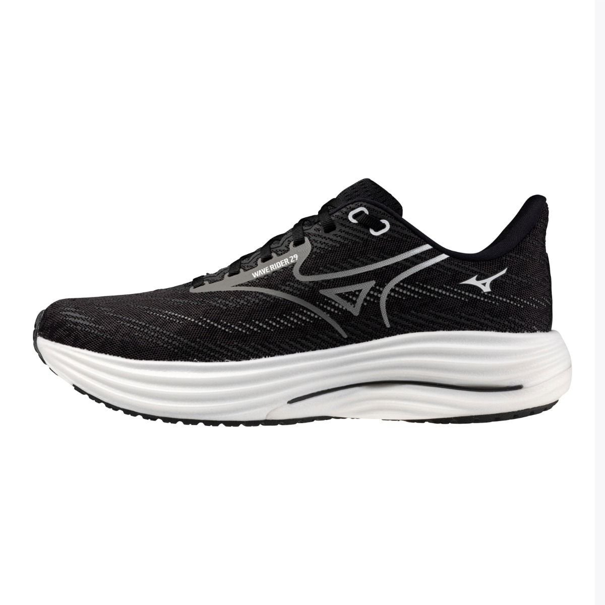 Mizuno Wave Rider 29 Men J1GC250302 zwart maat 43, Sport en Fitness, Loopsport en Atletiek, Ophalen of Verzenden, Nieuw, Hardloopschoenen