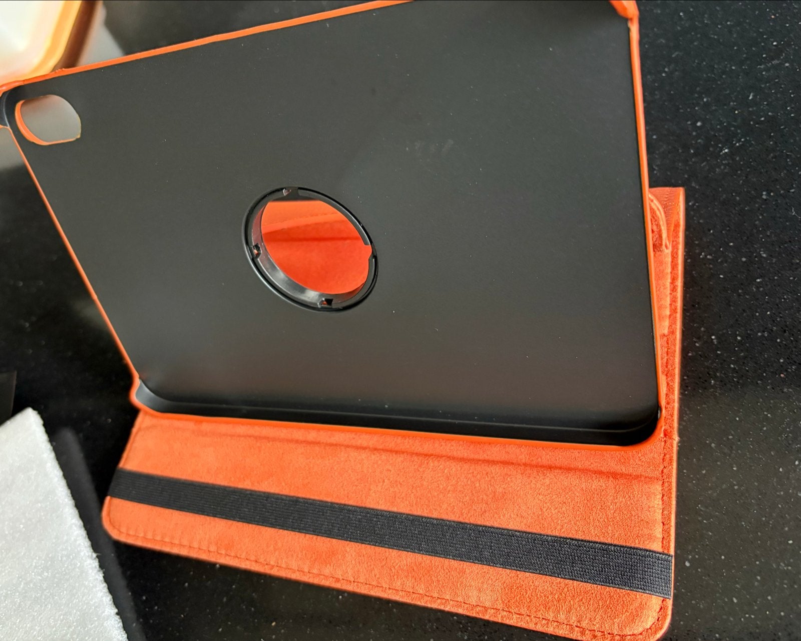 Oranje iPad Mini 6 hoes - Nieuw in verpakking, Computers en Software, Apple iPads, Ophalen of Verzenden, Nieuw, Overige kleuren