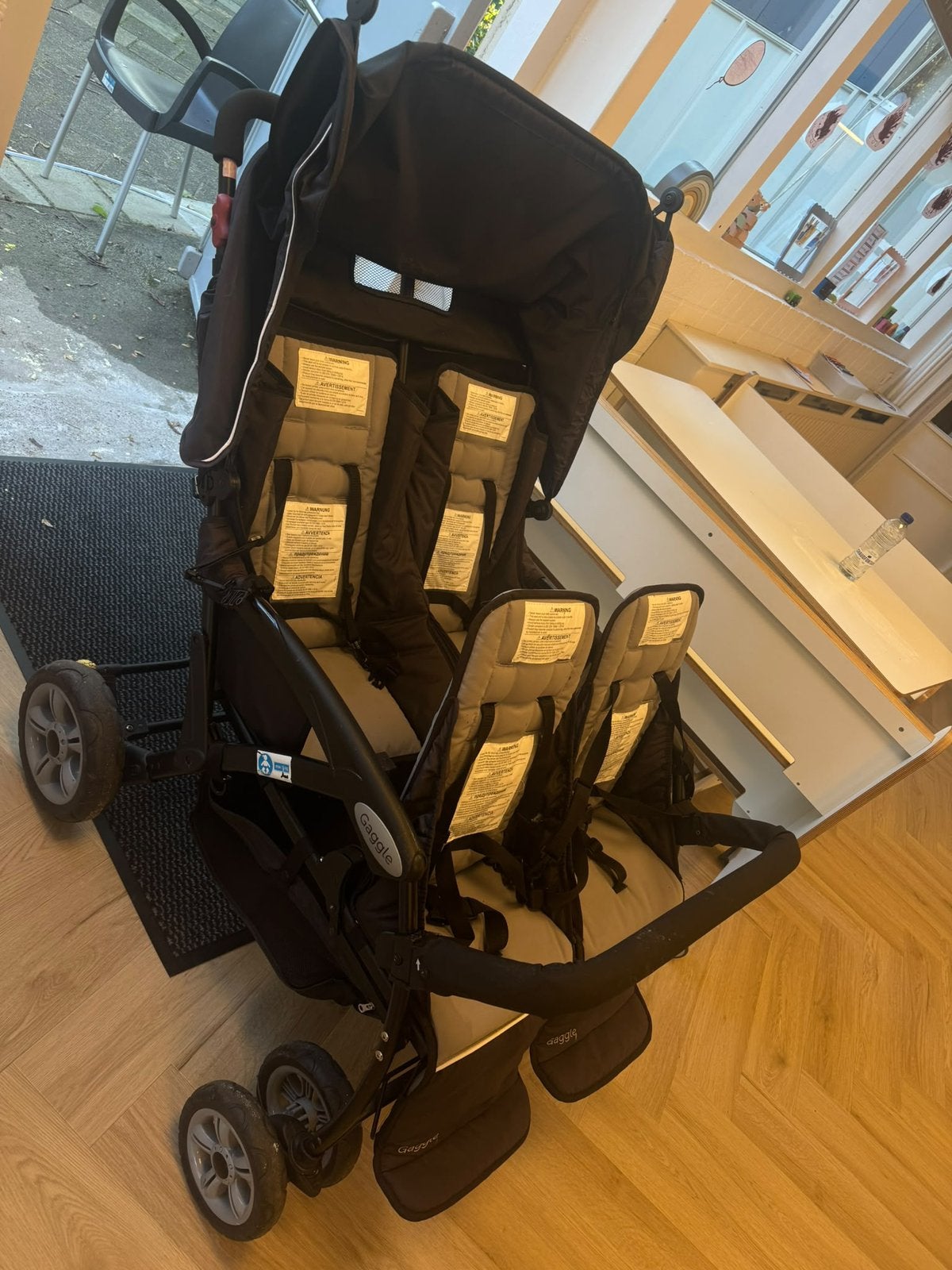 4 ling kinderwagen, handig hoor een gastouder/kinderopvang, Ophalen, Gebruikt, Overige merken