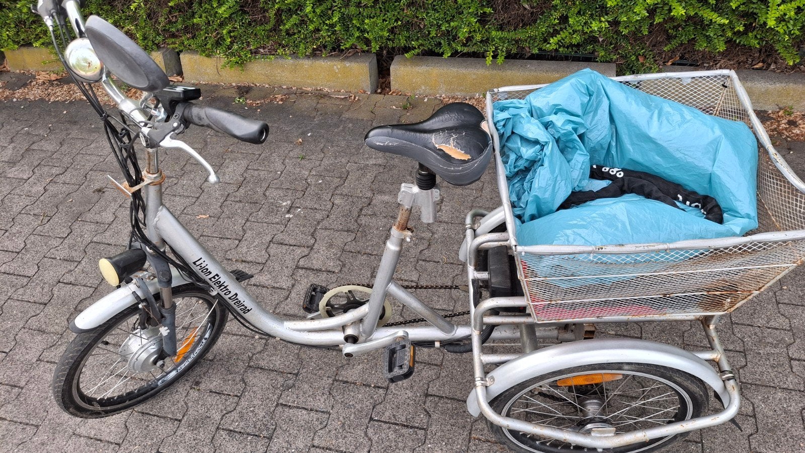 Driewieler Elektrische, Fietsen en Brommers, Fietsen | Driewielers, Ophalen of Verzenden, Gebruikt