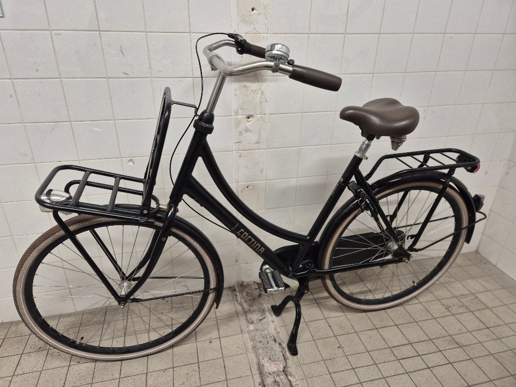 Cortina dames fiets, Terugtraprem, Gebruikt, Versnellingen, 56 cm of meer