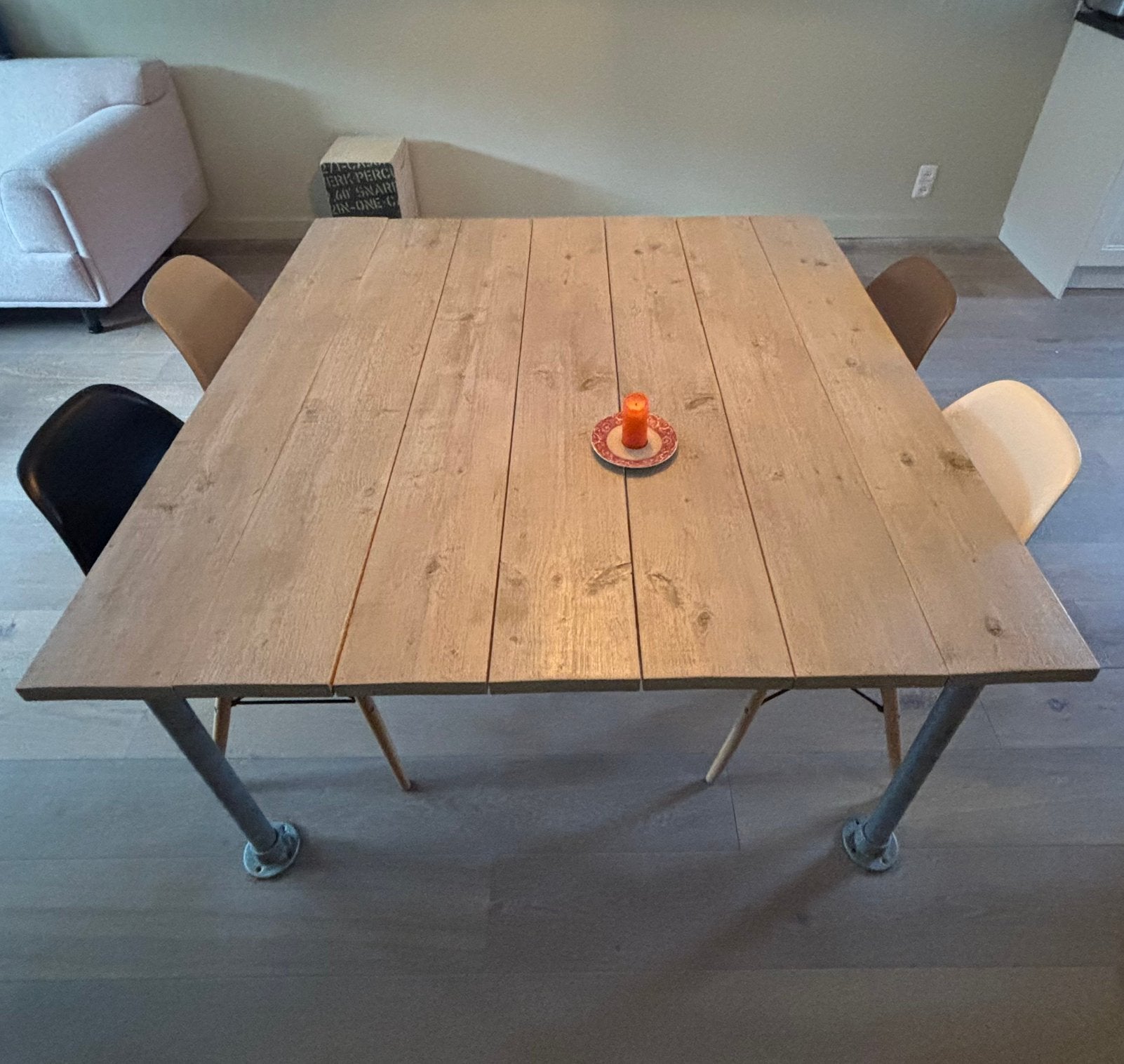 Tafel, Ophalen, 100 tot 150 cm, 50 tot 100 cm, Zo goed als nieuw