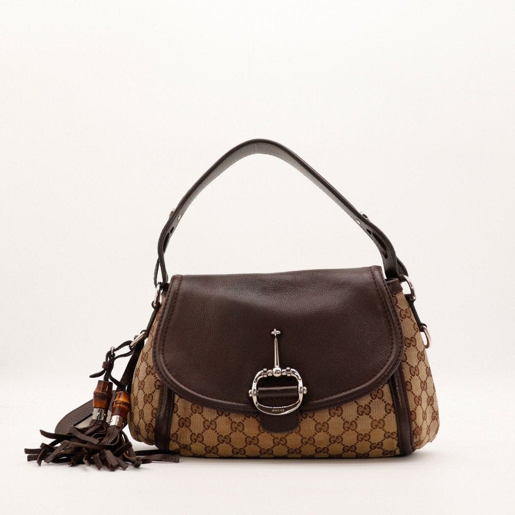 Gucci Techno Horsebit 29x22x13 cm hobotas, Verzenden, Gebruikt, Overige typen