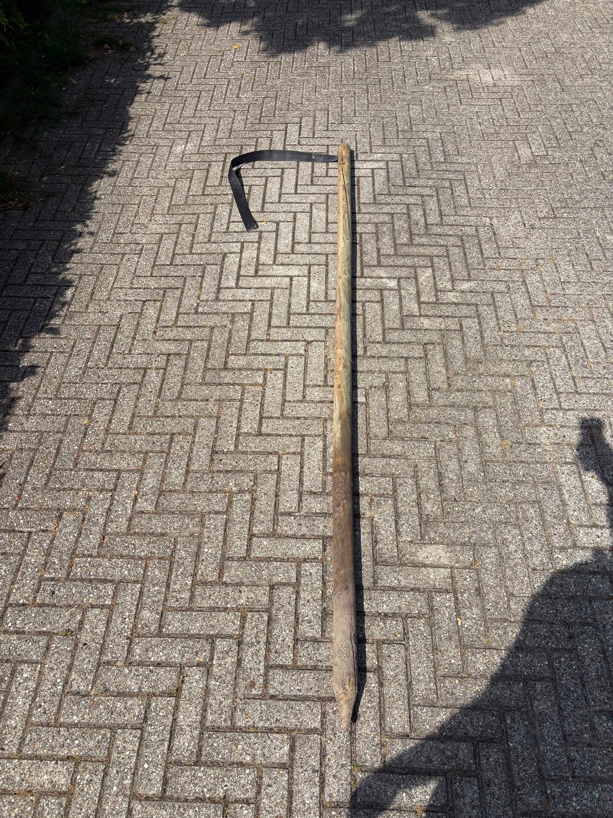 Tuinpaal rond 250cm, Ophalen, Gebruikt