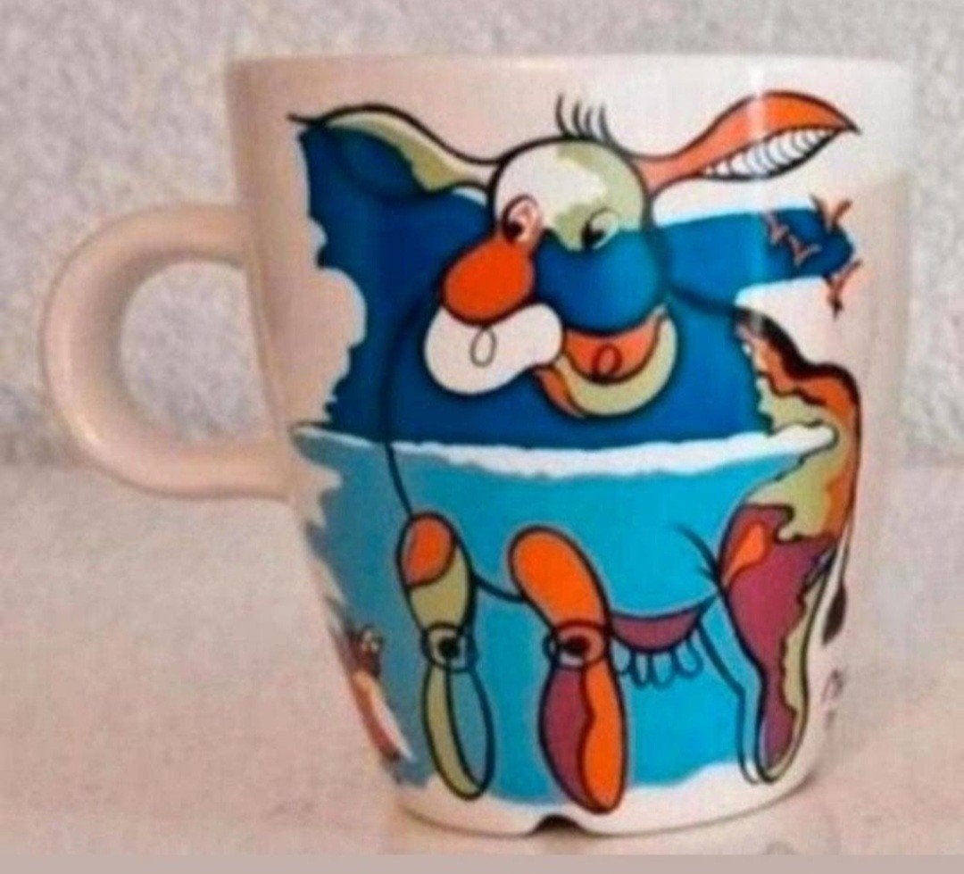 Douwe Egberts senseokopje Nikolai Carels, Ophalen of Verzenden, Zo goed als nieuw, Overige stijlen, Kop(pen) en/of Schotel(s)