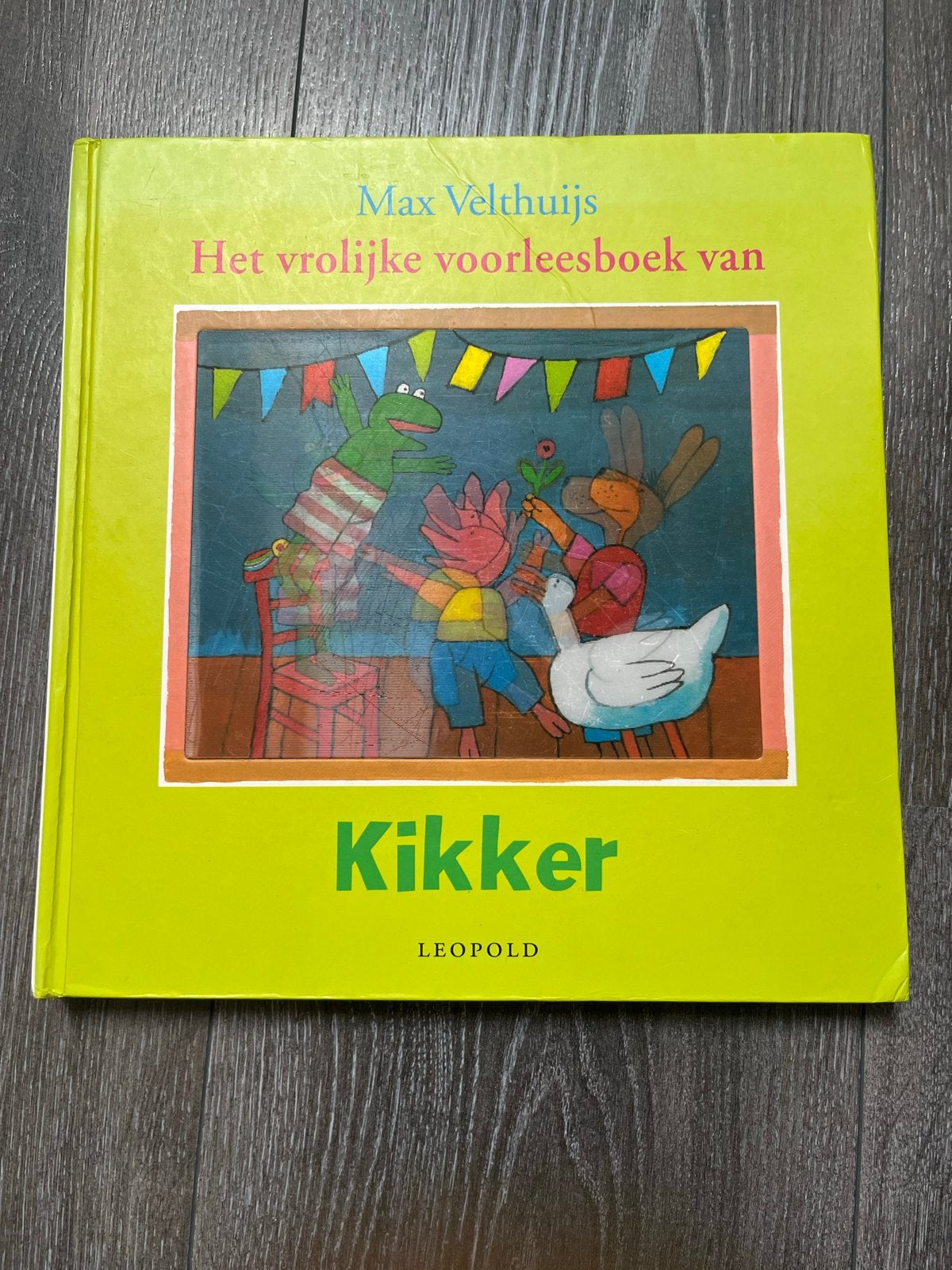 Het vrolijke voorleesboek van Kikker - Max Velthuijs, Gelezen, Fictie algemeen, Jongen of Meisje, Ophalen of Verzenden