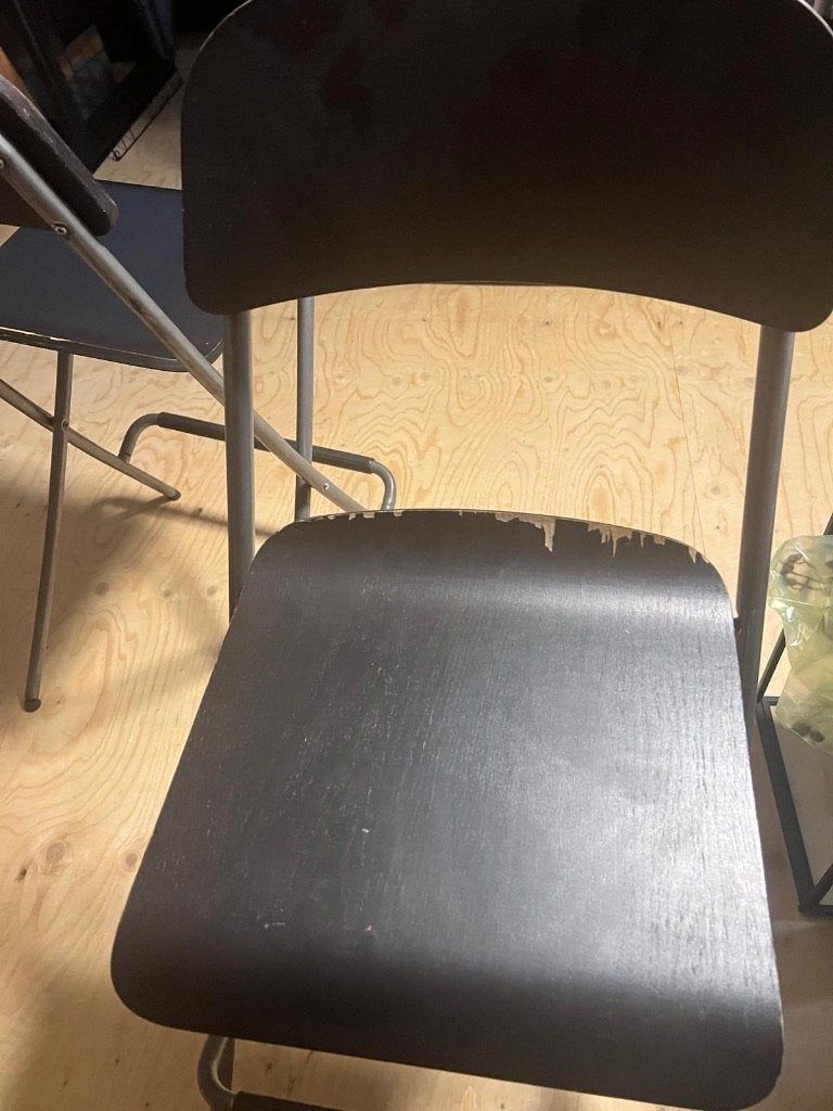 Barkruk 2 stuks, Huis en Inrichting, Stoelen, Ophalen, Gebruikt, Zwart, Twee