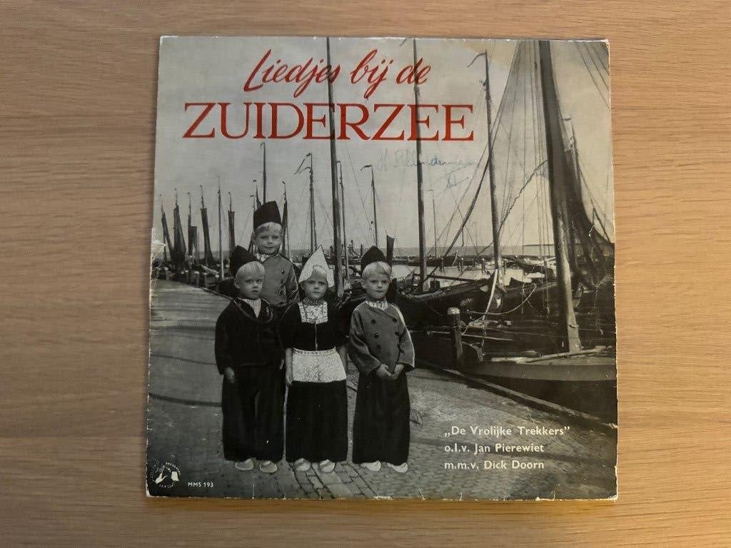 Liedjes bij de Zuiderzee - Vrolijke Trekkers Vinyl LP Elpee, Ophalen of Verzenden, Gebruikt, 10 inch, LP