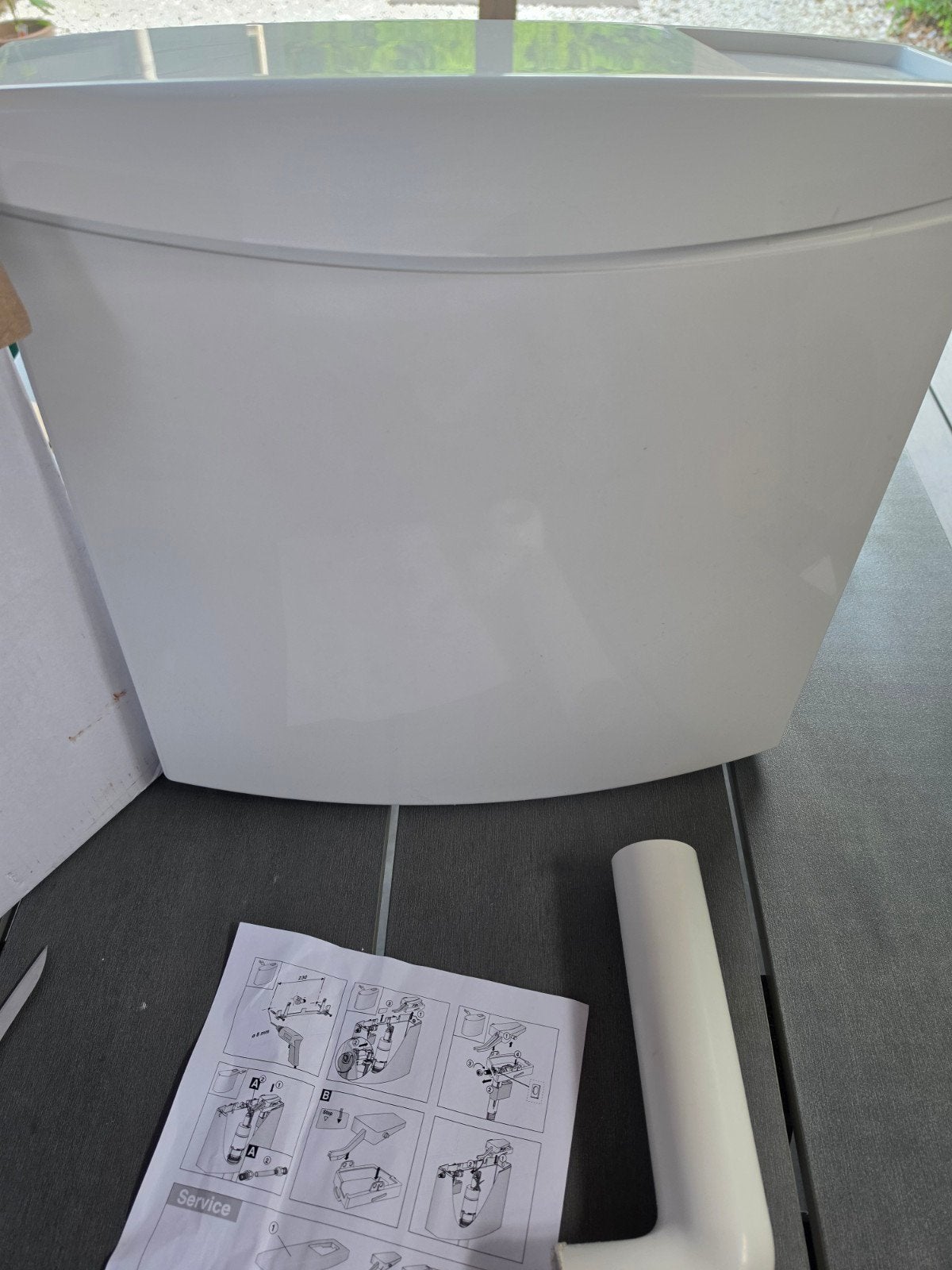 Nieuw Plieger stortbak, Ophalen of Verzenden, Nieuw, Toilet