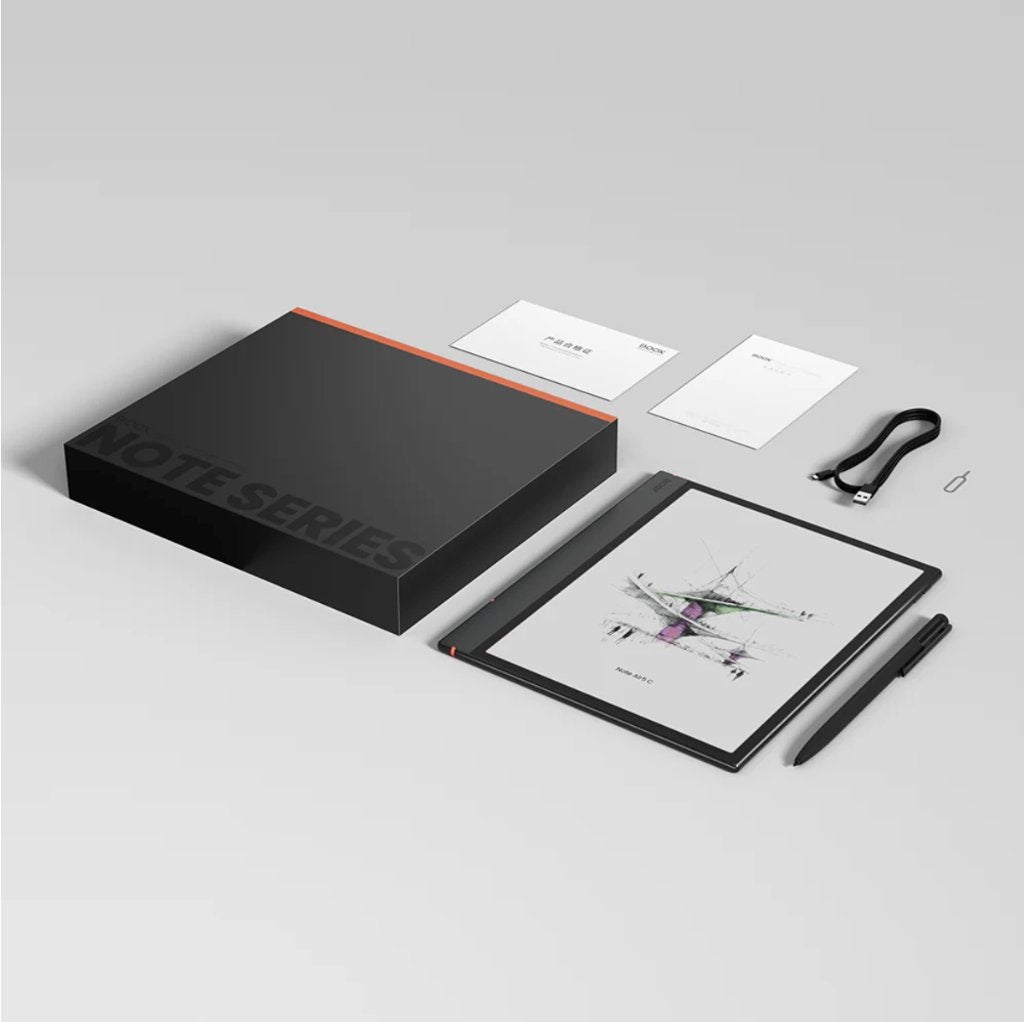 Boox Note Air 5C color - 2mnd oud - ongebruikt + hoes + pen, Computers en Software, E-readers, Ophalen of Verzenden, Zo goed als nieuw
