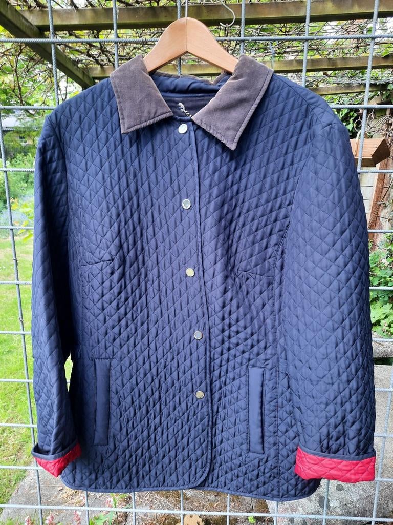 Peter Hahn 100%zijden jasje m, Ophalen of Verzenden, Zo goed als nieuw, Blauw