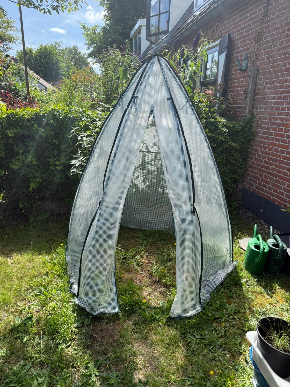 Kas, Tuin en Terras, Kassen, Ophalen, Glas, Zo goed als nieuw, Aluminium