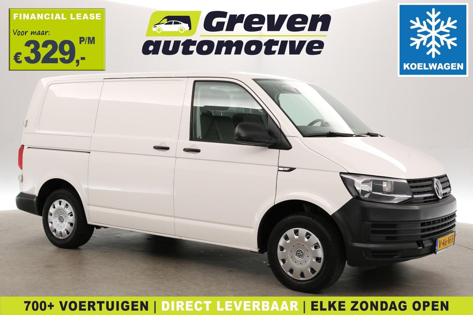 Volkswagen Transporter 2.0 TSI 150PK L1H1 | Koelwagen 0° |, Auto's, Gebruikt, Euro 6, 4 cilinders, Volkswagen