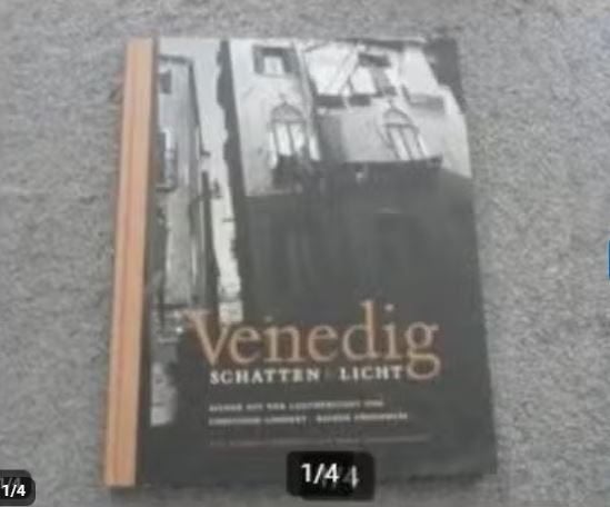 Venedig Schatten und Licht Rainer Groothuis, Fotografen, Ophalen of Verzenden, Zo goed als nieuw, Rainer Groothuis