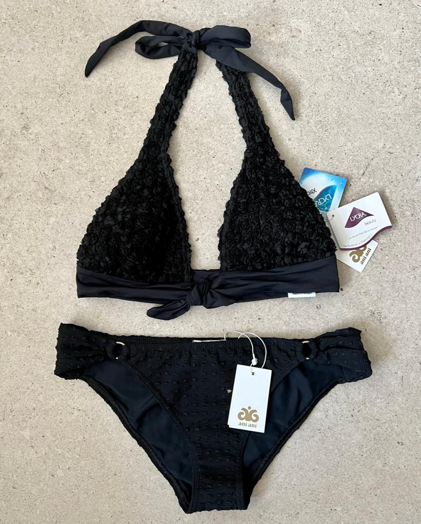 Ani Ani zwarte 3D bikini maat 34 - 36, Ophalen of Verzenden, Nieuw, Zwart, Bikini