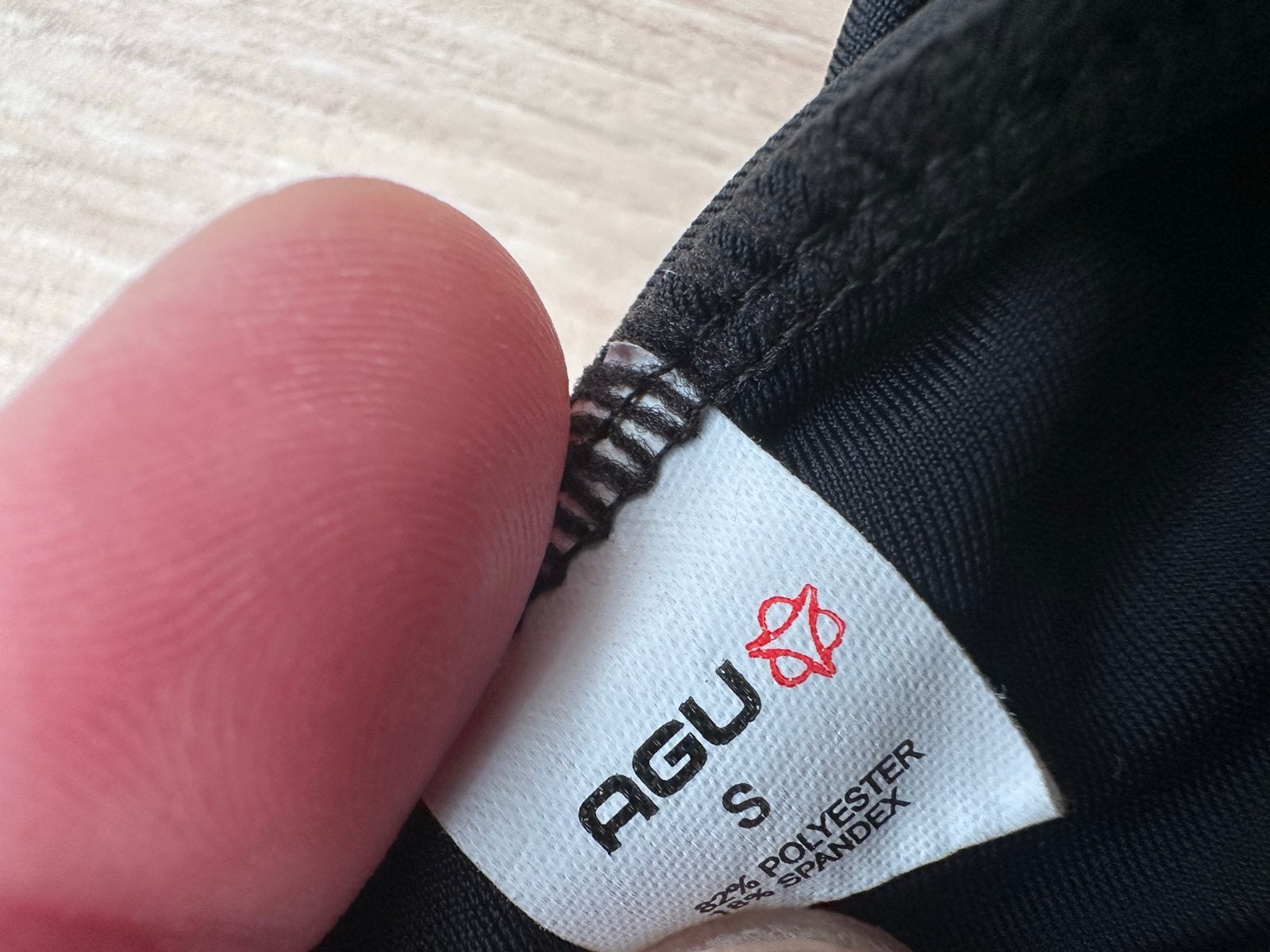 AGU Fietsbroek Zwart Maat S met Zeem, S, Gebruikt, Heren, Onderkleding