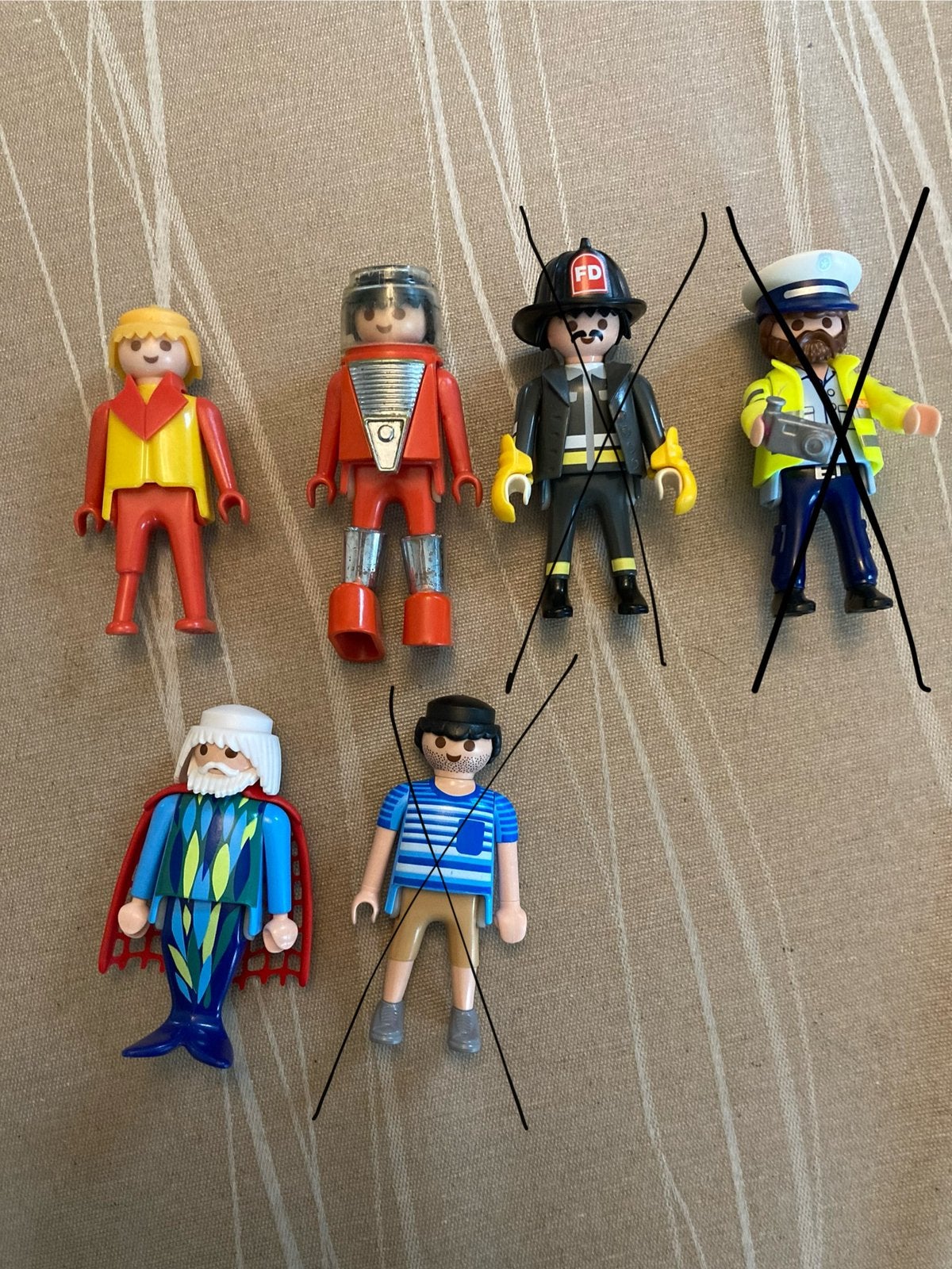 Playmobil mannen poppen., Ophalen of Verzenden, Gebruikt