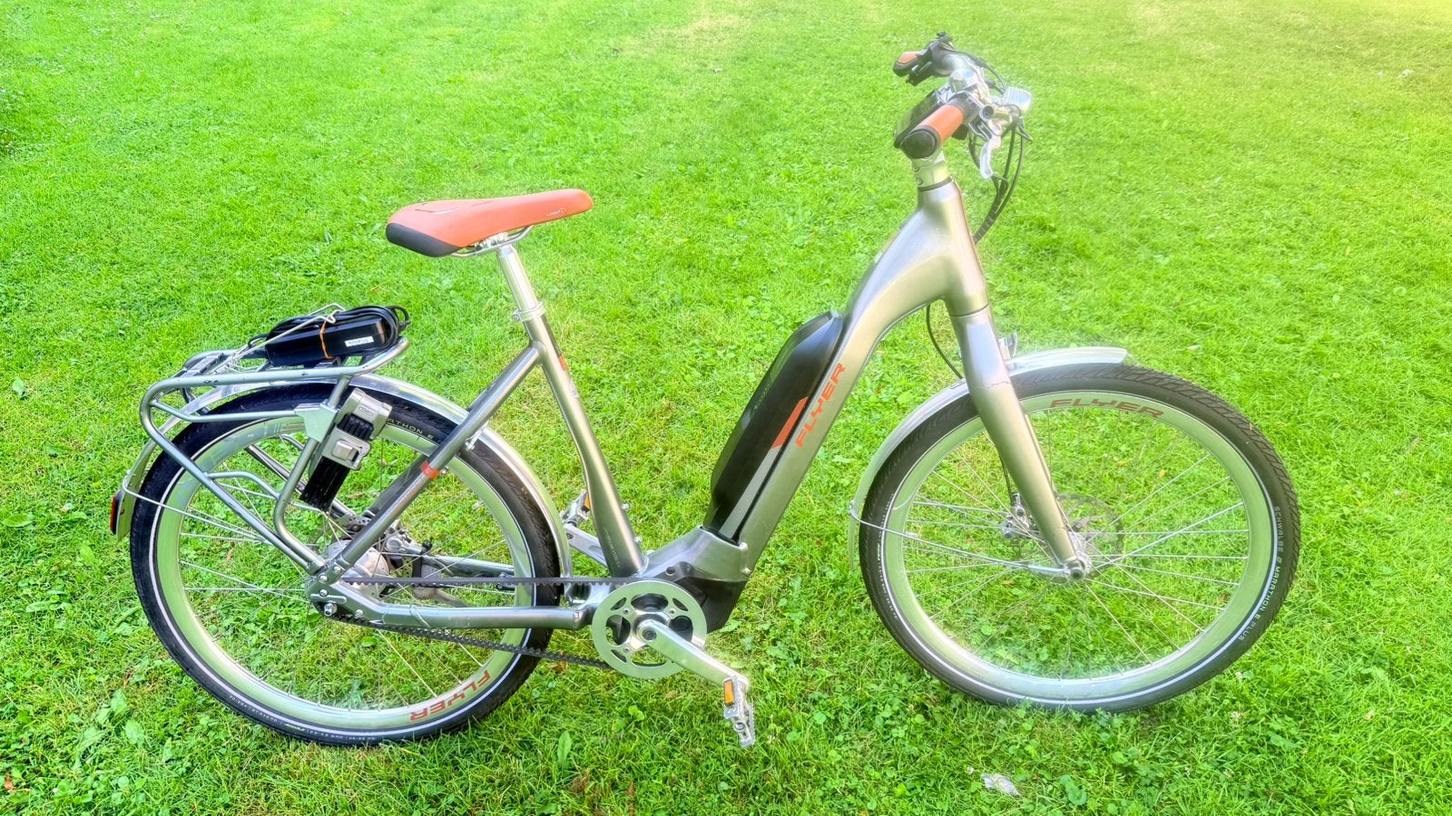 Luxe Elektrische fiets Flyer Upstreet 5 L.E Rohloff 55cm, Gebruikt, 50 km per accu of meer, 55 tot 59 cm, Ophalen