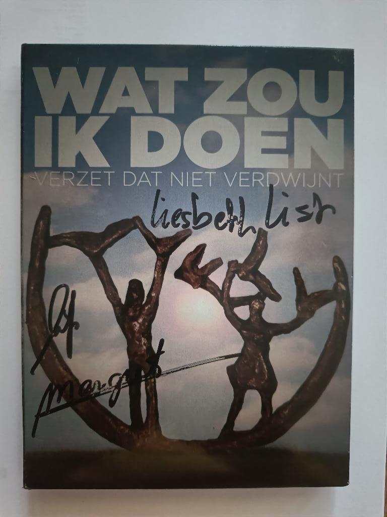 DVD CD WAT ZOU IK DOEN GESIGNEERD MARGRIET ESHUIS LIES LIST, Alle leeftijden, Verzenden, Zo goed als nieuw, Muziek en Concerten