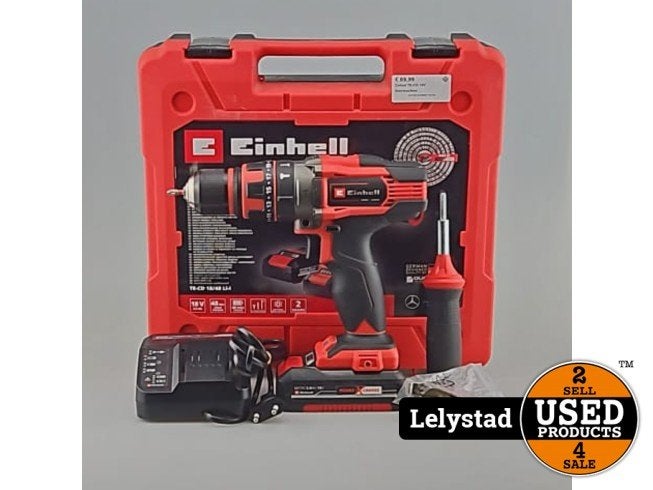 Einhell TE-CD 18V Boormachine, Einhell, Gebruikt, Support@einhell.com, Einhell Germany AG, Wiesenweg 22, 
94405 Landau an der Isar
Germany