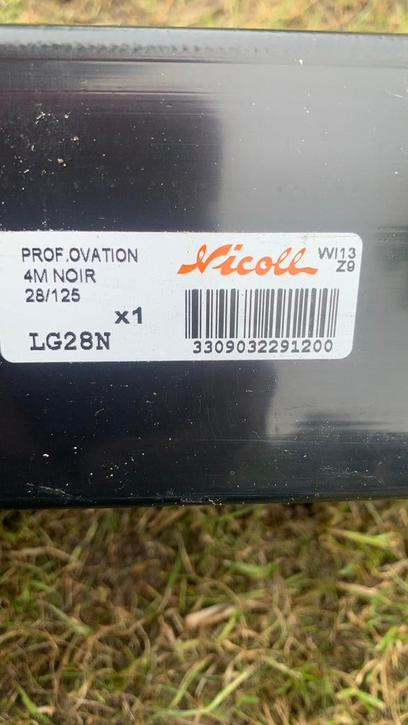 Nicoll Techtan Ovation Regenpijp en dakgoot, antraciet, Doe-het-zelf en Verbouw, Buizen en Afvoer, Ophalen, Gebruikt, Pvc, Minder dan 2 meter