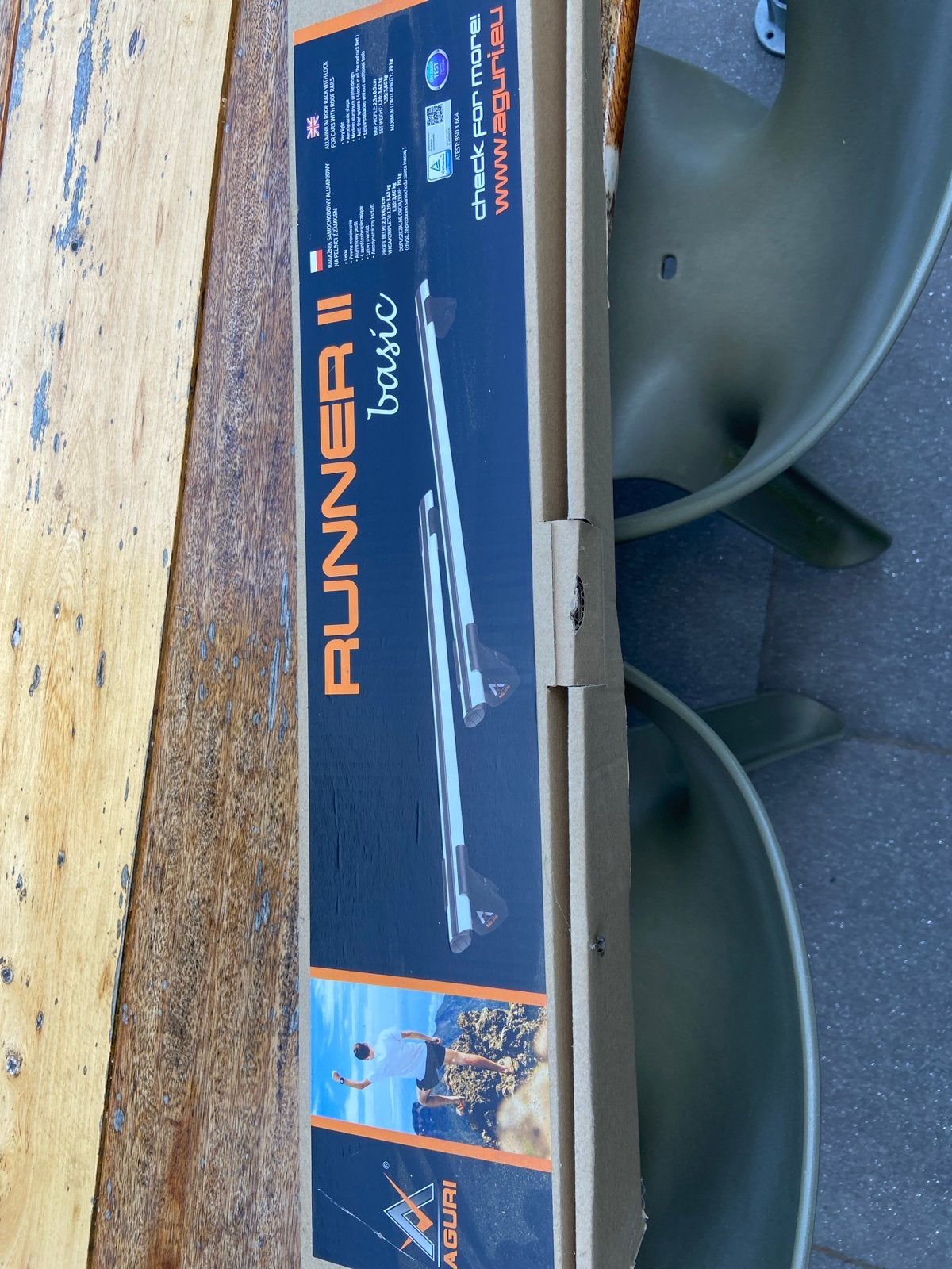Aguri Runner II Basic dakdragers, Auto diversen, Dakdragers, Ophalen, Zo goed als nieuw