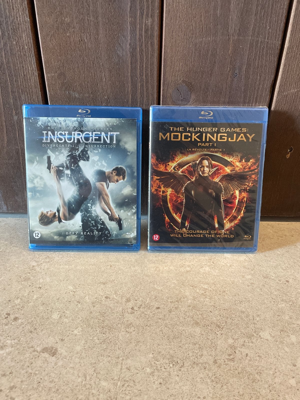 Insurgent & The Hunger Games: Mockingjay Part 1 Blu-rays, Engels, Nederlands, Film, Actie