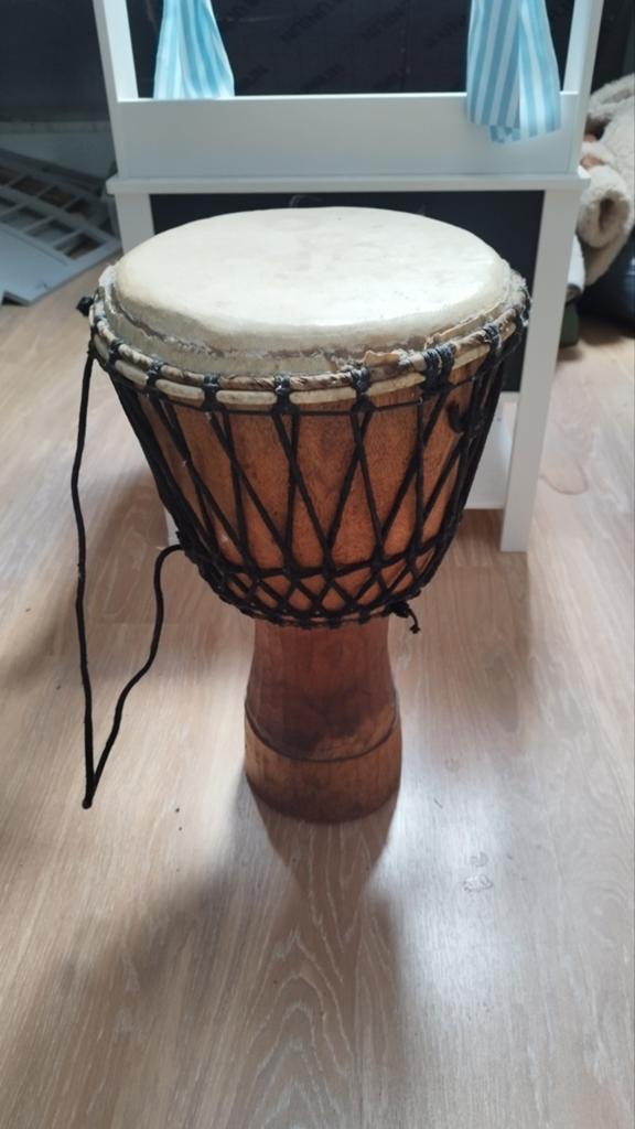 Djembe, Muziek en Instrumenten, Percussie, Ophalen, Gebruikt, Trommel