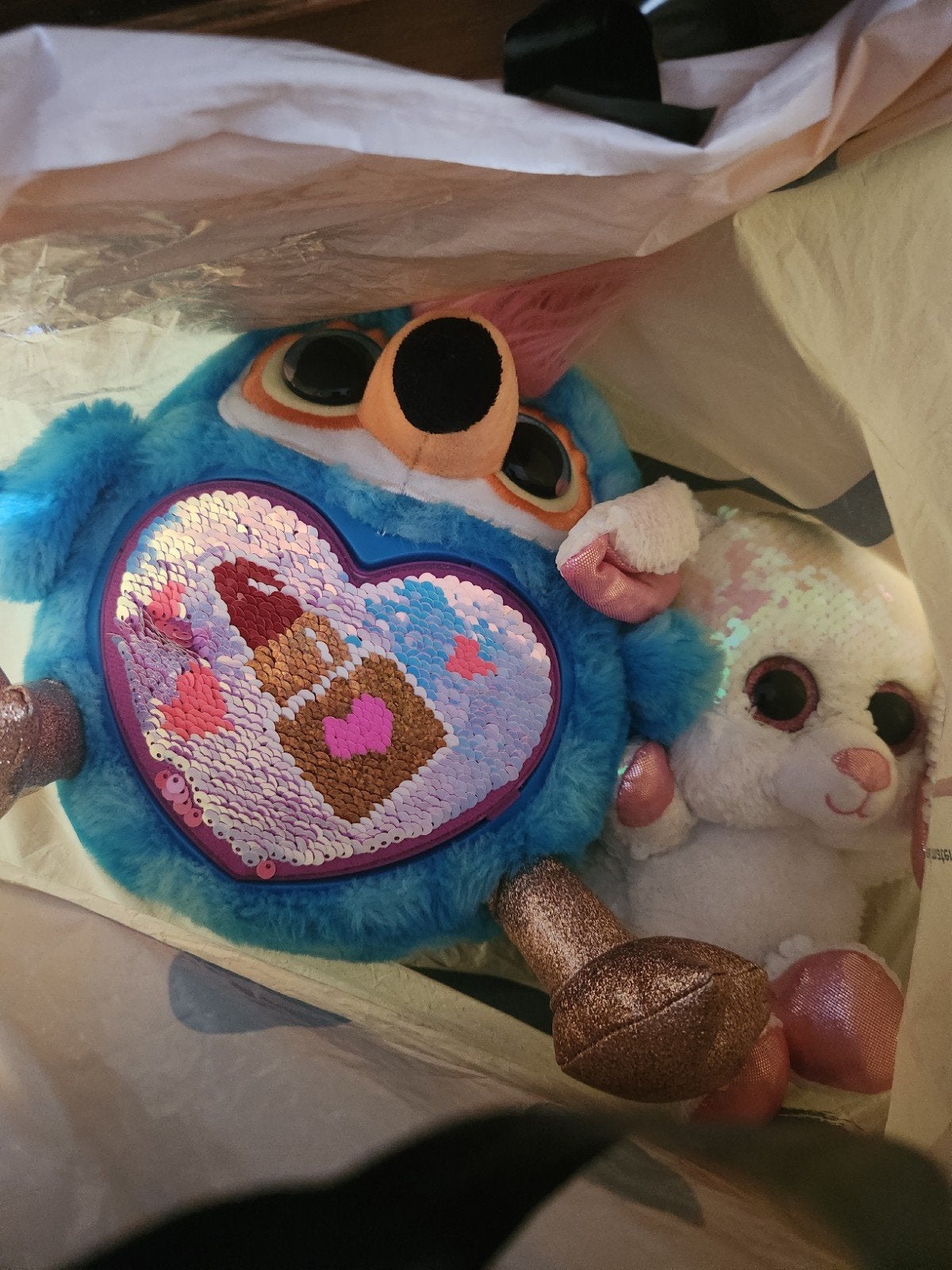 Tas met knuffels:, Ophalen, Overige typen