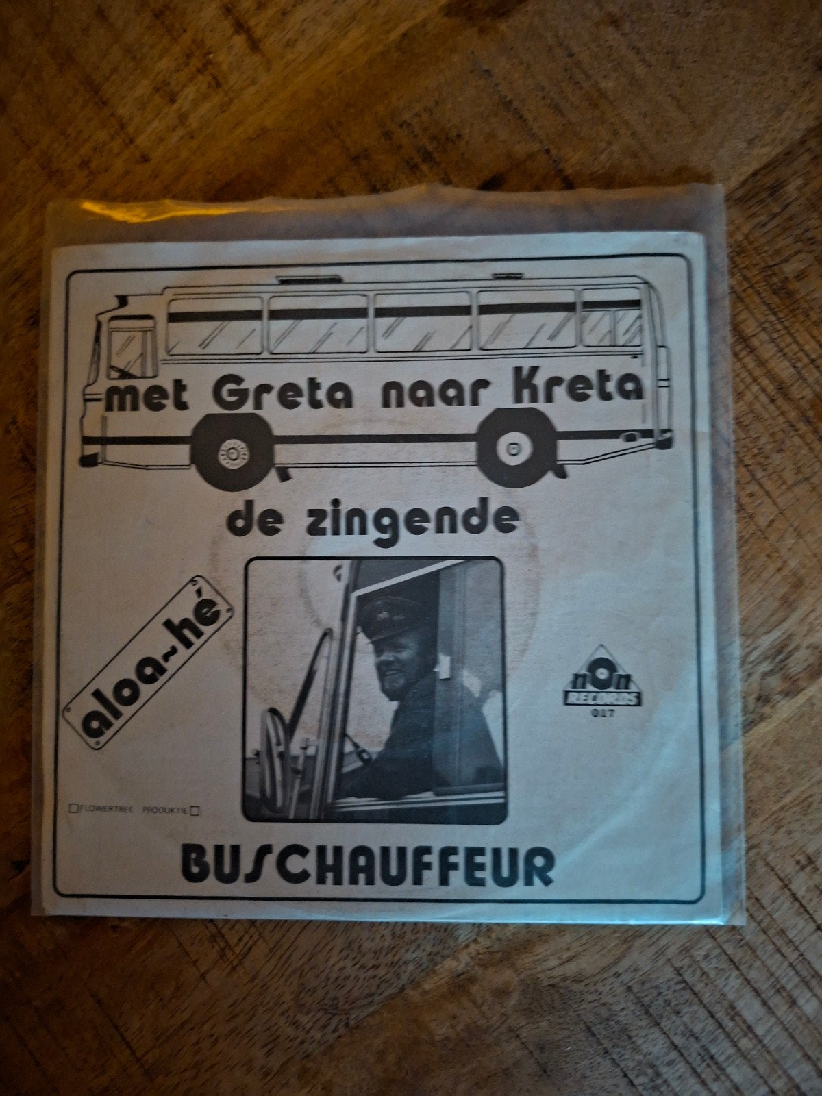 De Zingende Buschauffeur - Met Greta naar Kreta (Single), Ophalen of Verzenden, Gebruikt, Nederlandstalig