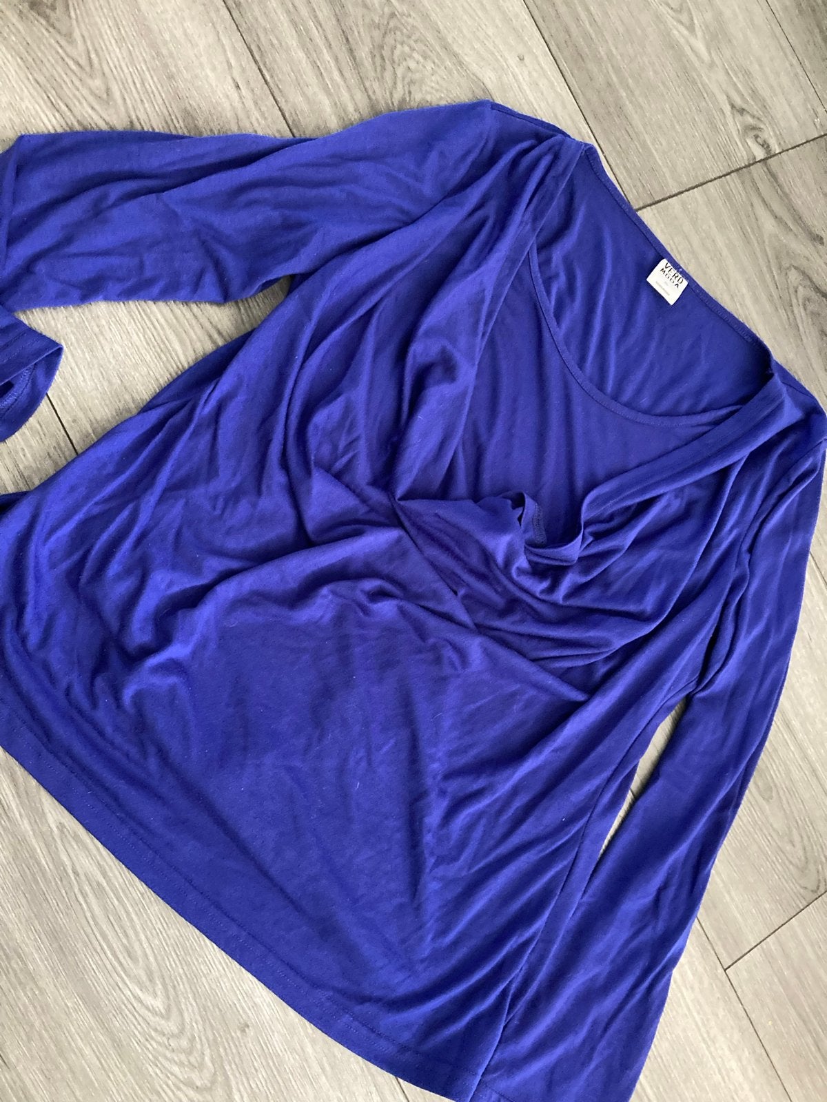 Vero Moda Lange Mouw Top - Maat XL, Kleding | Dames, Blauw, Maat 46/48 (XL) of groter, Ophalen of Verzenden, Zo goed als nieuw