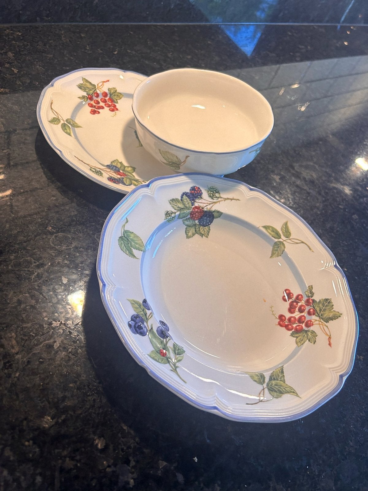 TE KOOP GEVRAAGD: Villeroy & Boch Cottage servies, Ophalen of Verzenden, Zo goed als nieuw, Bord(en), Porselein