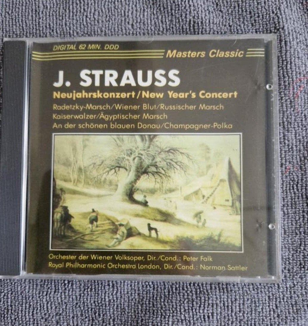 J. Strauss - Neujahrskonzert / New Year's Concert CD, Ophalen of Verzenden