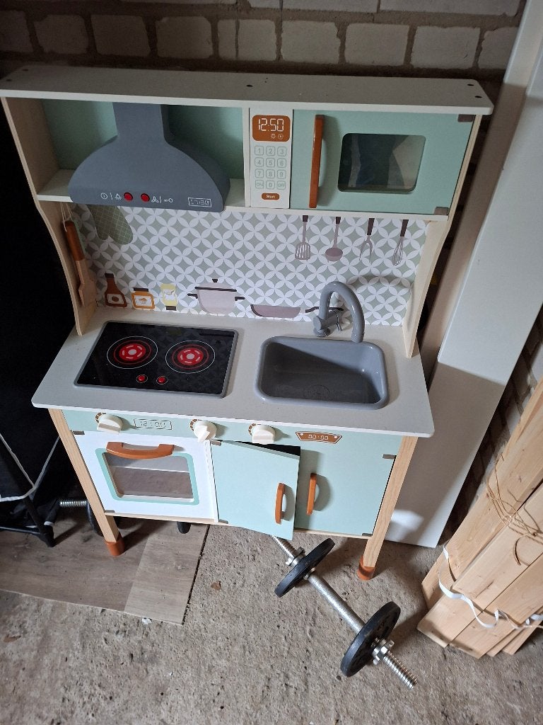 Speelgoed keukentje, Kinderen en Baby's, Ophalen, Gebruikt, Hout, Speelkeuken