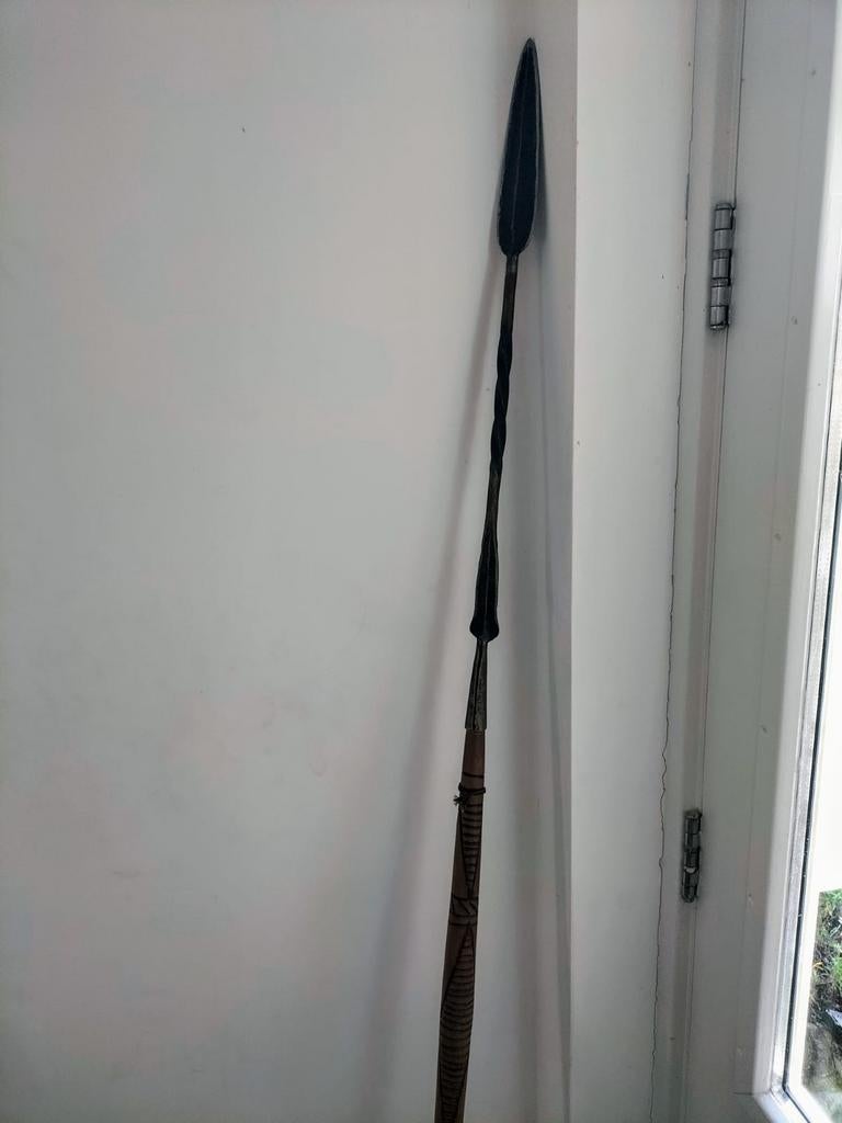 Decoratieve Speer - Afrikaanse Stijl, Antiek en Kunst, Ophalen