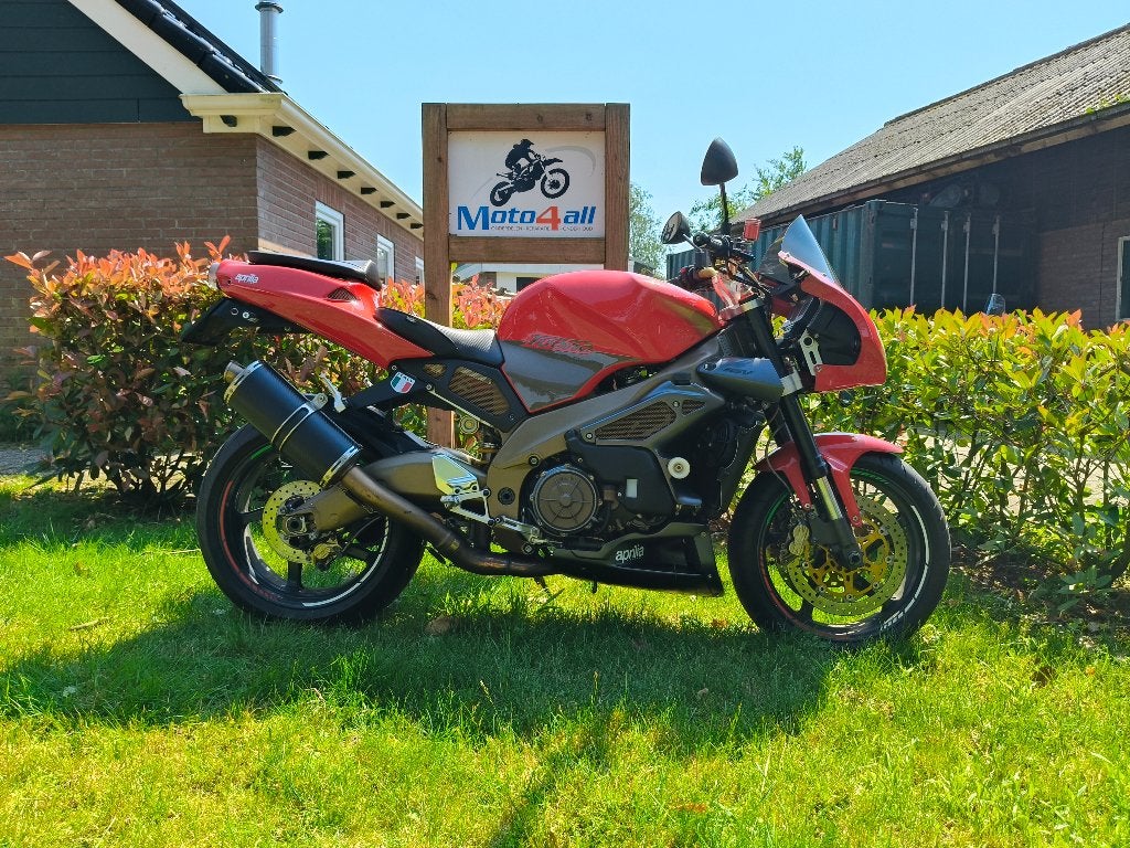 Aprilia RSV 1000 Tuono, 2 cilinders, Sportuitlaat, Aprilia, Motorrijbewijs A