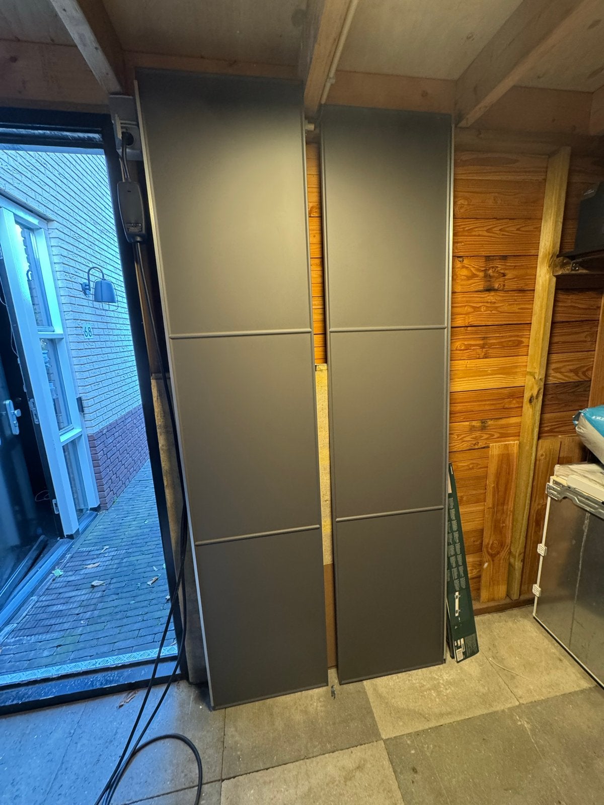 Twee Ikea Pax kastdeur, Ophalen, Gebruikt
