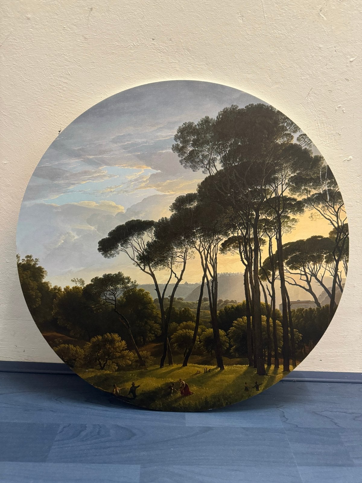Schilderij Landschap 50cm - Nieuwstaat, Overige ondergronden, Ophalen of Verzenden, Landschap, Klassiek