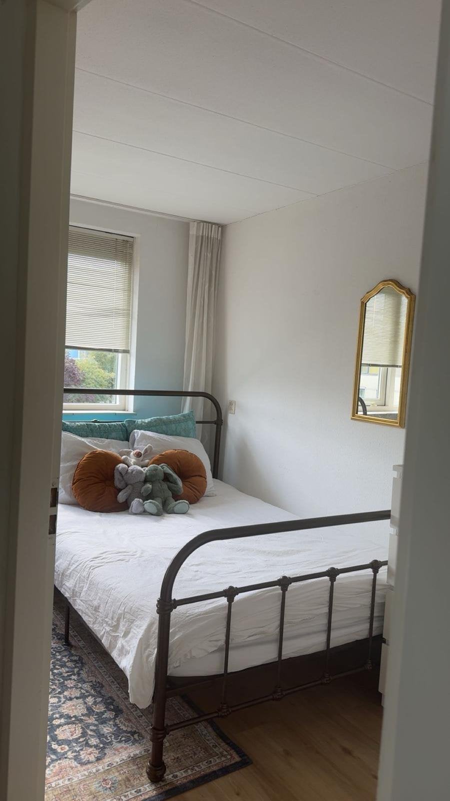 Prachtig 2-persoonsbed 140 x 200, Huis en Inrichting, Slaapkamer | Bedden, Ophalen, Overige materialen, Gebruikt, Overige kleuren