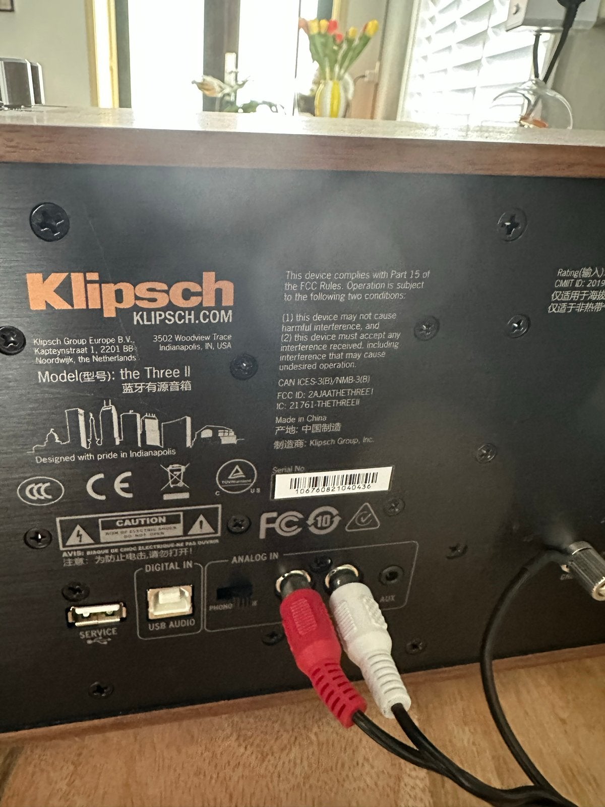 Klipsch The Three II - Zo goed als nieuw, Audio, Tv en Foto, Luidsprekers, Zo goed als nieuw, Bluetooth, Ophalen, Overige merken