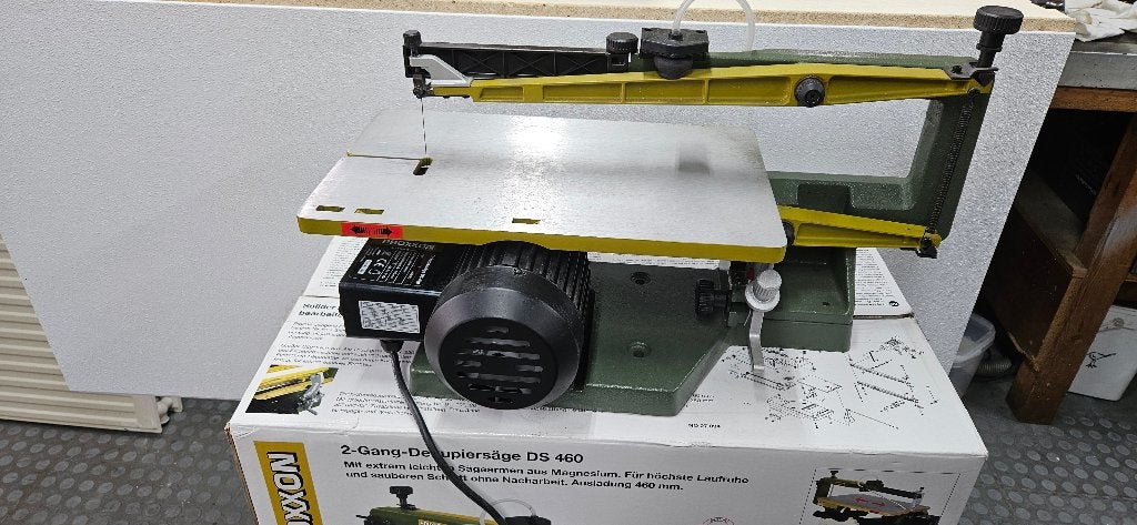 Proxxon 2-toeren decoupeerzaag DS460, Ophalen, Minder dan 30 mm, Proxxon, Decoupeerzaag