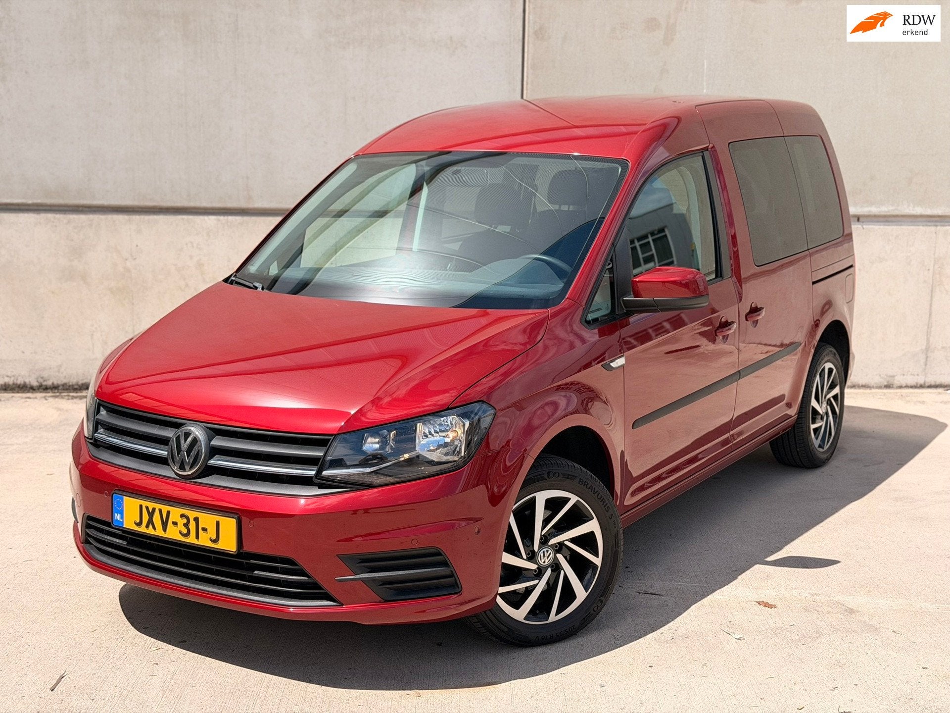 Volkswagen Caddy 1.2 TSI Trekh Standkachel CarPlay Clima Cru, Voorwielaandrijving, Stof, Gebruikt, 4 cilinders