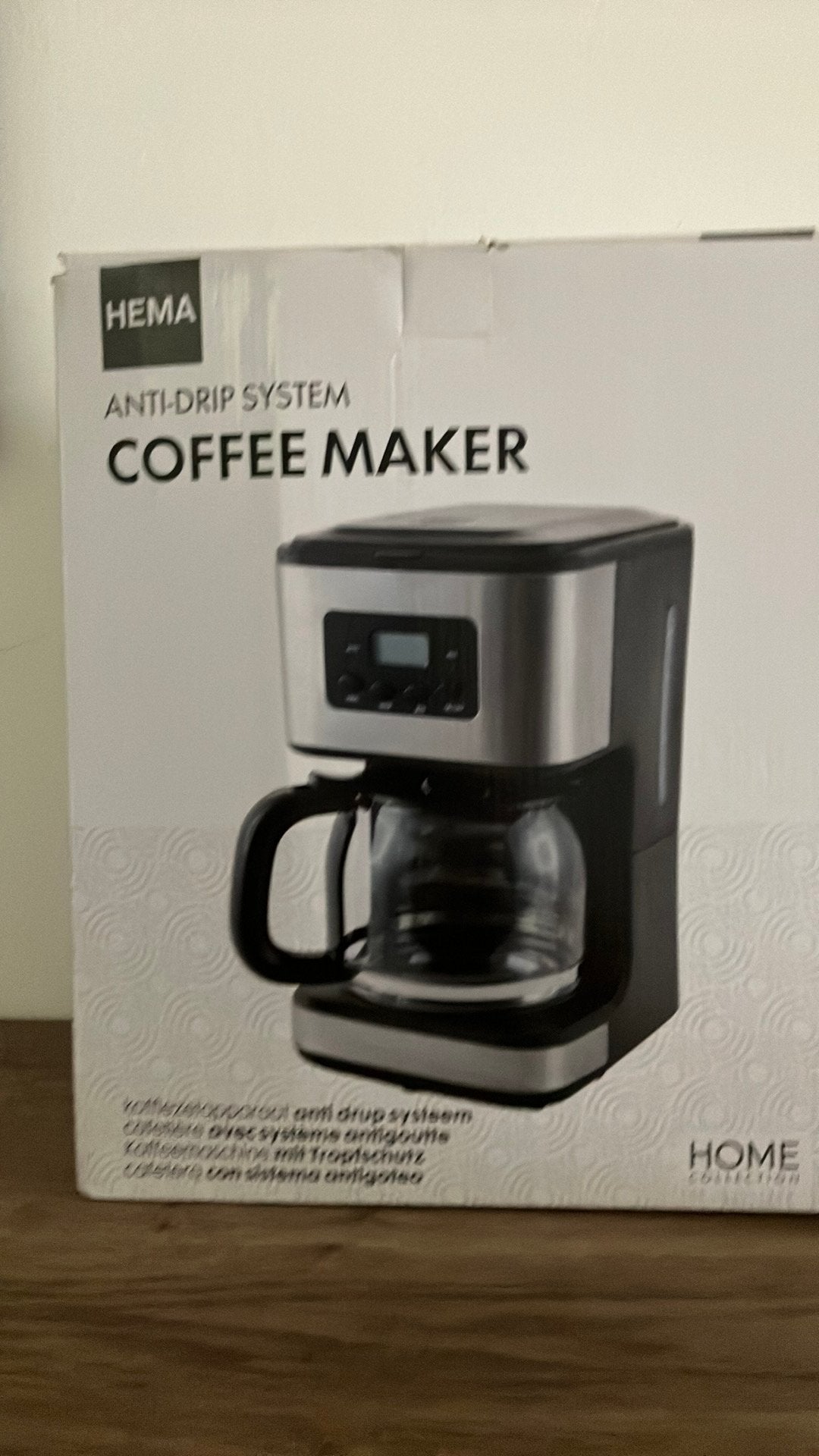 Koffiezetapparaat 1,5 liter, 10 kopjes of meer, Ophalen, Nieuw, Koffiemachine