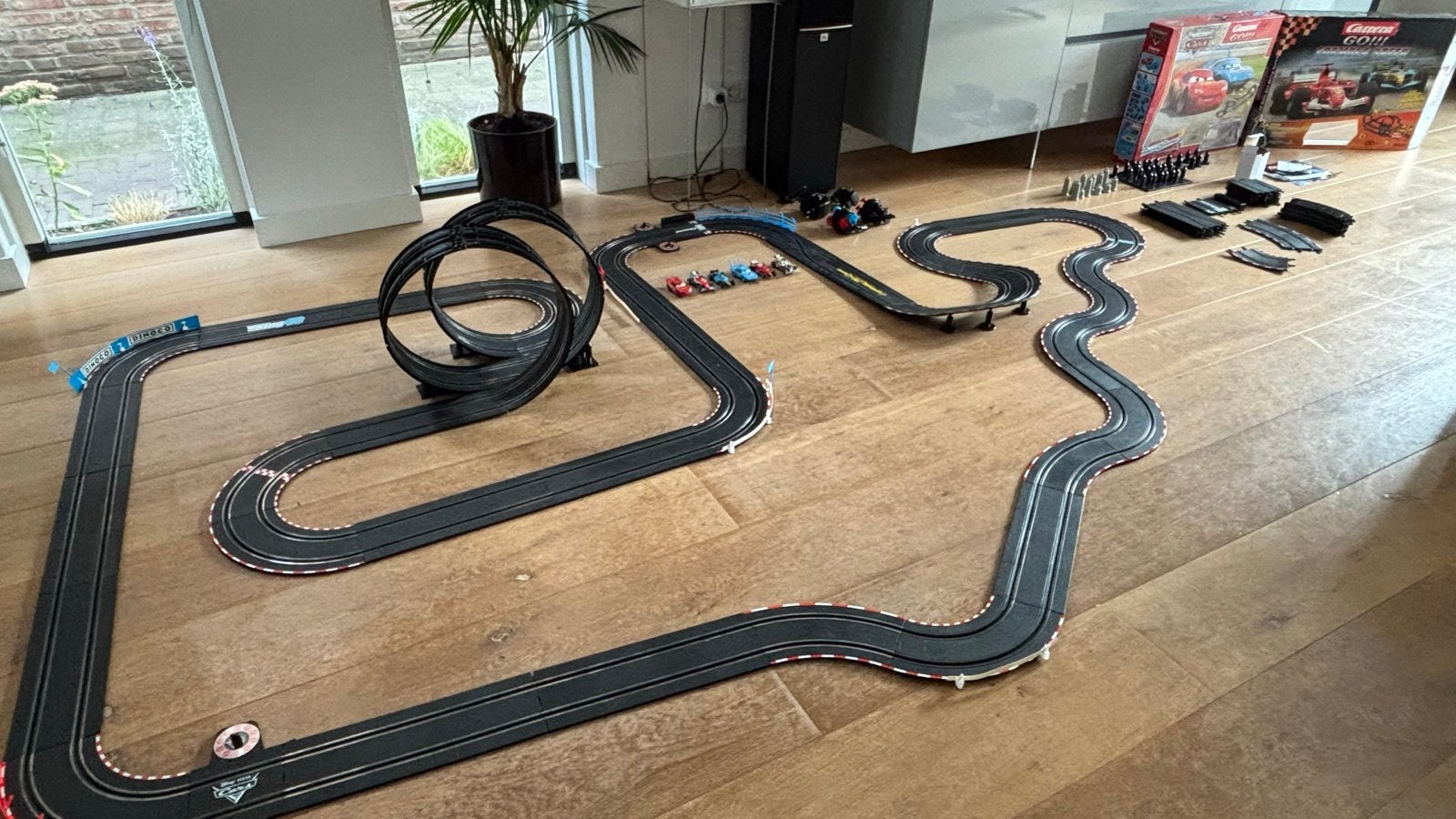 Carrera GO!!! Racebaan Set met Looping en 6 Auto's, Carrera, Ophalen of Verzenden, Met looping, Elektrisch